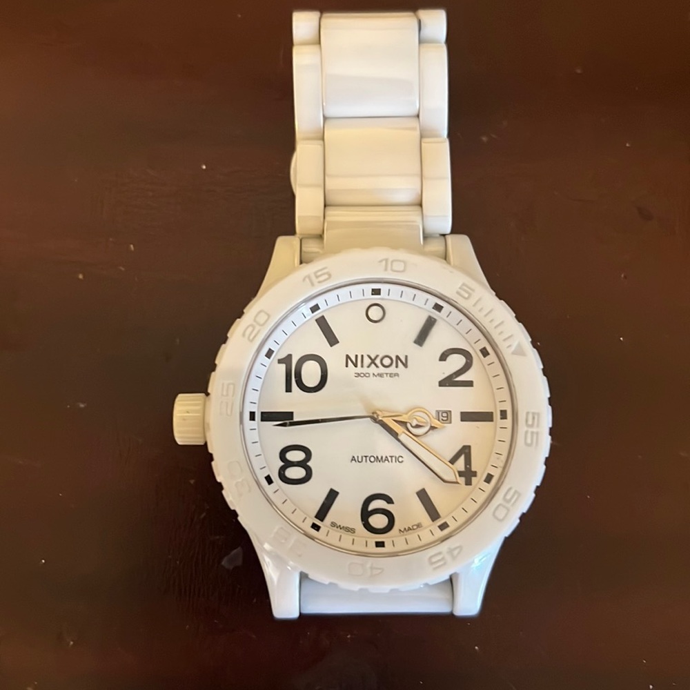 ceramic Nixon 51-30 automatic watch.